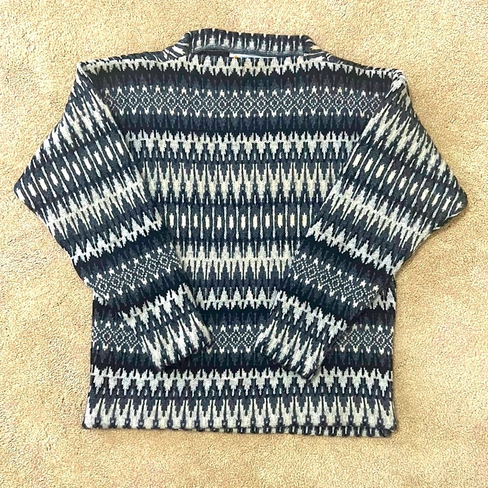 Vintage Swedish Iceland by Jersey Modeller Wool Sweater